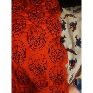 Pottery Barn Kids Spiderman Sleeping Bag 52"×24" EUC Marvel
